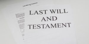 Is er een testament. Hoe komen we daar achter?