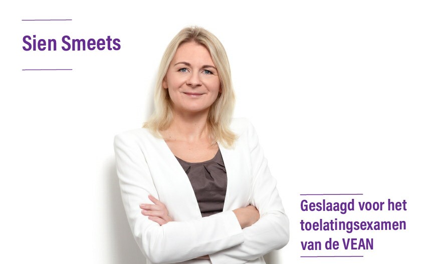 Geslaagd voor het toelatingsexamen van de VEAN